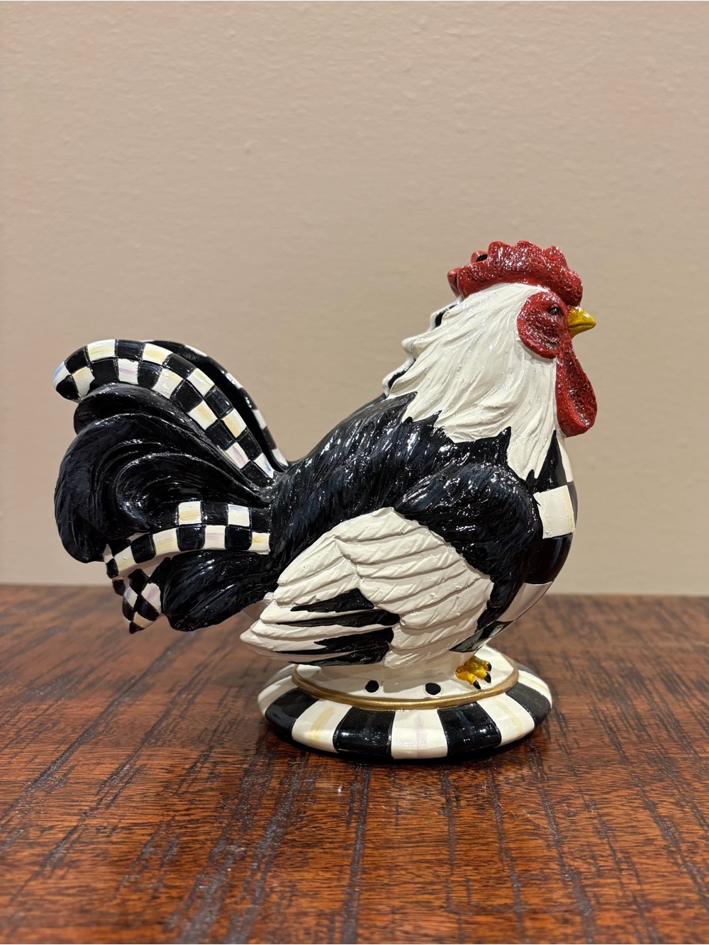 MacKenzie-Childs Chicken Napkin Holder - Picture 2 of 4